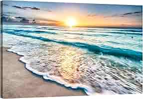 南国の風景画 送料無料】南国の風景☆BEACH No.205 フレーム付 A4サイズ 写真